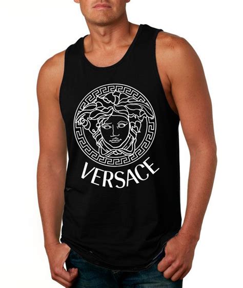 tank top mens versace|versace butterfly top.